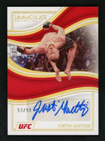 2023 Panini Immaculate Collection IC-JGH Justin Gaethje Celebrations /99 Auto
