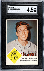 1963 Fleer #4 Brooks Robinson SGC 4.5