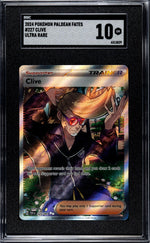2024 Pokemon #227 Clive Ultra Rare SGC 10