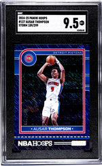 2024-25 Panini Hoops Storm Ausar Thompson #137 /299 SGC 9.5