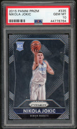 2015 Panini Prizm Nikola Jokic #335 PSA 10