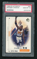 1998 SP Authentic Antawn Jamison #94 /3500 PSA 10