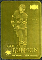 2024 Metal Universe GBA-11 Macklin Celebrini Gold Bullion