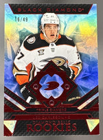 2023 Upper Deck Black Diamond Leo Carlsson Relic Rookies Ruby /49 RC