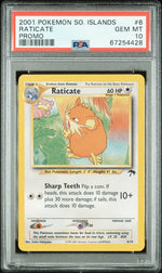2001 Southern Islands English Raticate #6 PSA 10