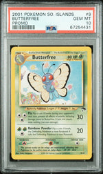 2001 Southern Islands English Butterfree #9 PSA 10