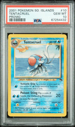 2001 Southern Islands English Tentacruel #10 PSA 10