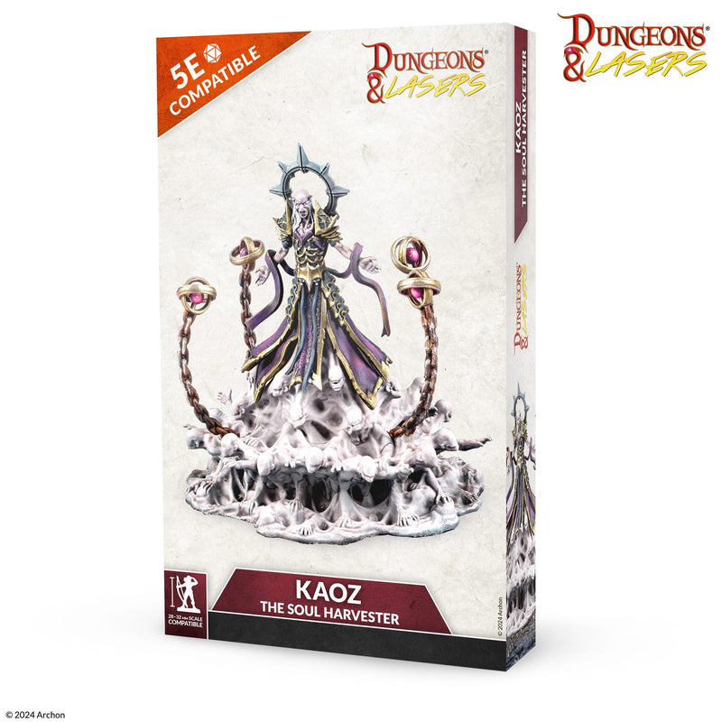 Archon Studio Dungeons & Lasers Kaoz: The Soul Harvester Miniature