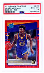 2020 Panini Donruss Choice James Wiseman #226 /99 PSA 10 RC