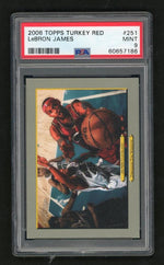 2006 Topps Turkey Red LeBron James #251 PSA 9