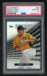 2013 Finest Refractor Gerrit Cole #99 PSA 10