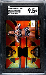 2024 Panini Select Selective Swatches Red Prizm Lash Legend #SW-LLG /99 SGC 9.5