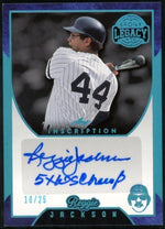 2024 Leaf A Bronx Legacy Inscription Autographs Reggie Jackson Auto /25
