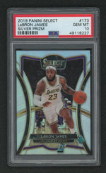 2019 Panini Select Prizms Silver LeBron James #173 PSA 10