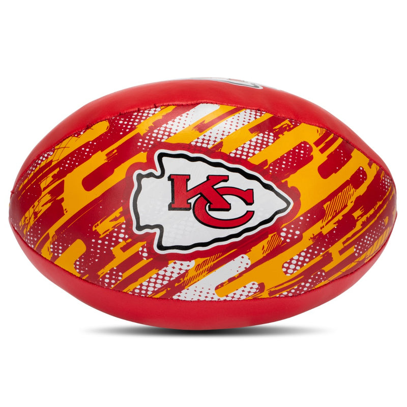 Franklin Sports NFL Kansas City Chiefs Soft Sport Football - 8 Inch