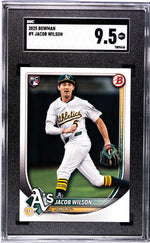 2025 Bowman #9 Jacob Wilson SGC 9.5
