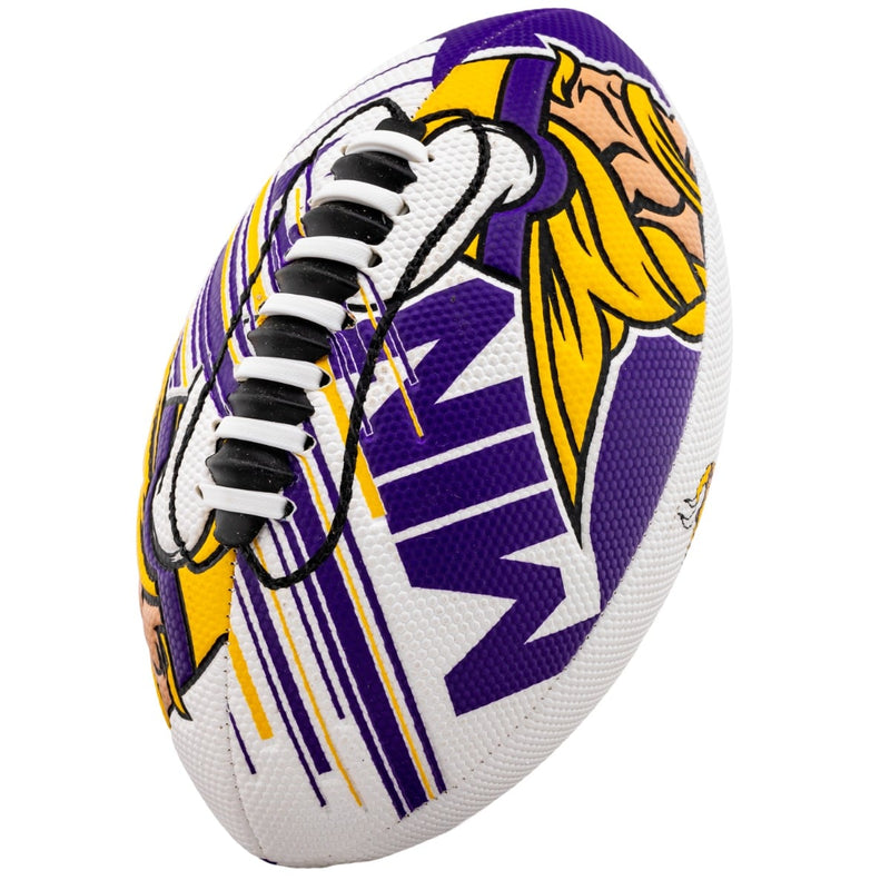 Franklin Sports NFL Air Tech Football - Minnesota Vikings - 8.5 Inch