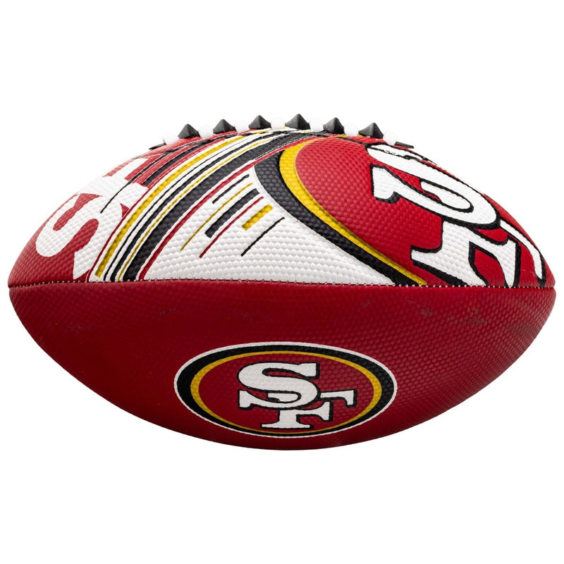 Franklin Sports NFL Air Tech Football - San Francisco 49ers - 8.5 Inch