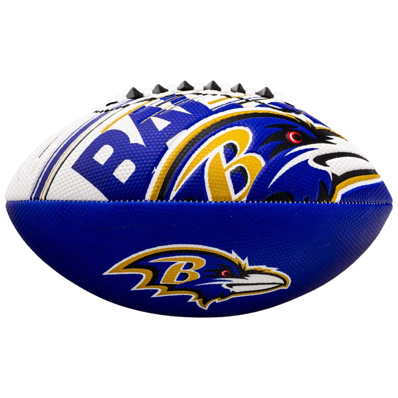 Franklin Sports NFL Air Tech Football - Baltimore Ravens - 8.5 Inch