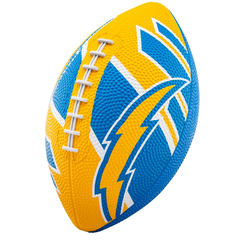 Franklin Sports NFL Rubber Football - Los Angeles Chargers - Size 8.5"