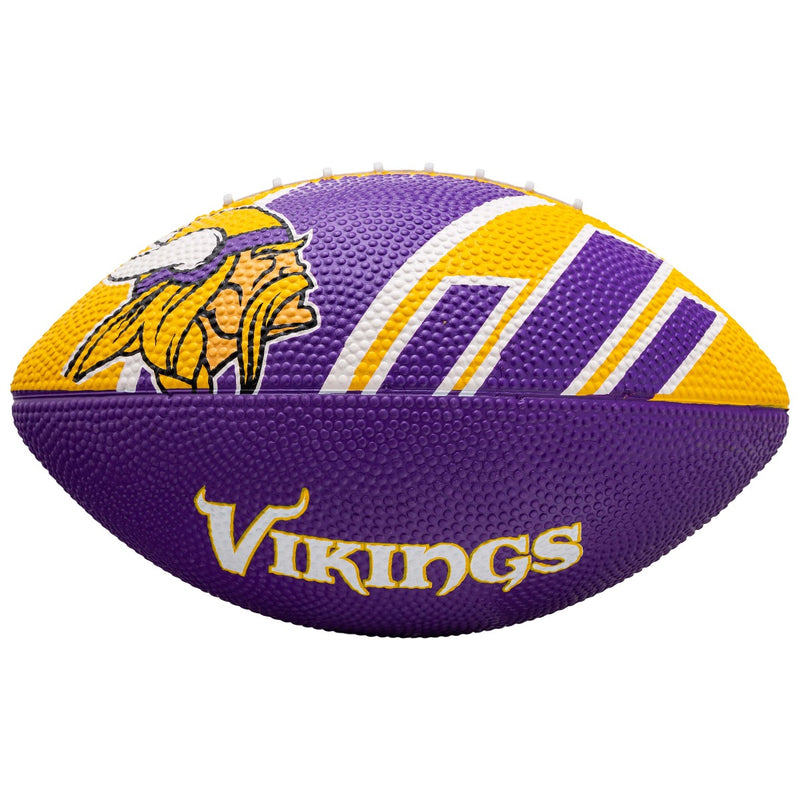 Franklin Sports NFL Rubber Football - Minnesota Vikings - Size 8.5"