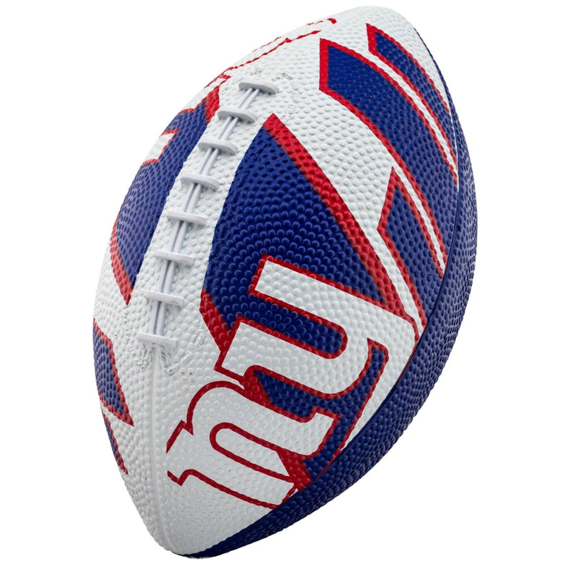 Franklin Sports NFL Rubber Football - New York Giants - 8.5 Inch