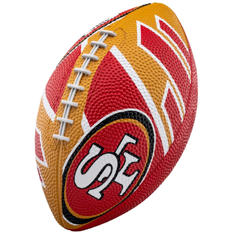 Franklin Sports NFL San Francisco 49ers Rubber Football - 8.5 Inch