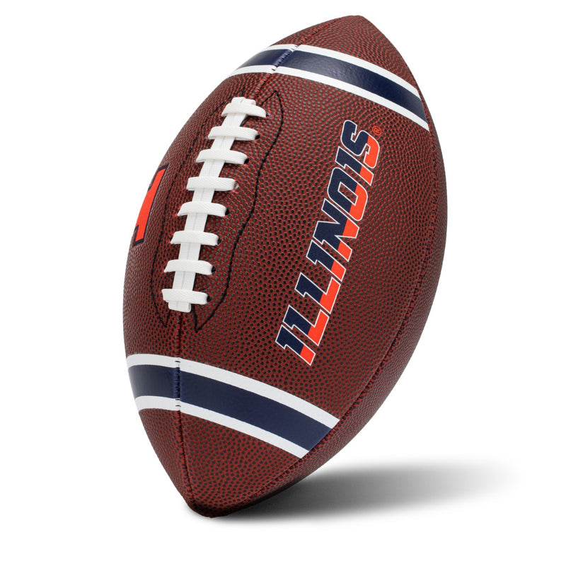 Franklin Sports NCAA Illinois Fighting Illini Junior Football - 8.5 Inch