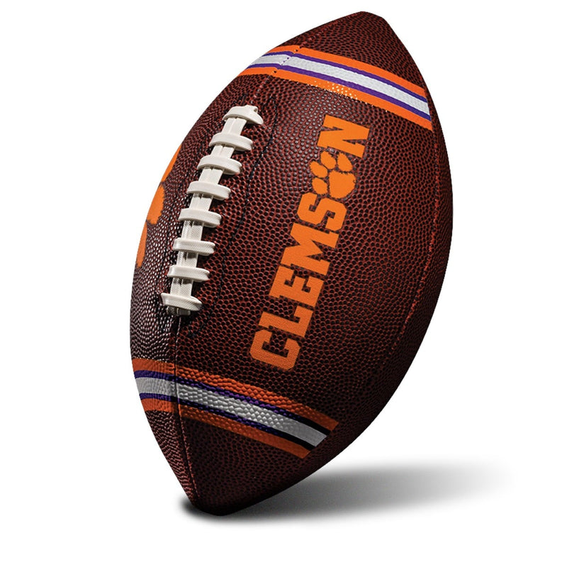 Franklin Sports NCAA Clemson Tigers Junior Football - 8.5 Inch