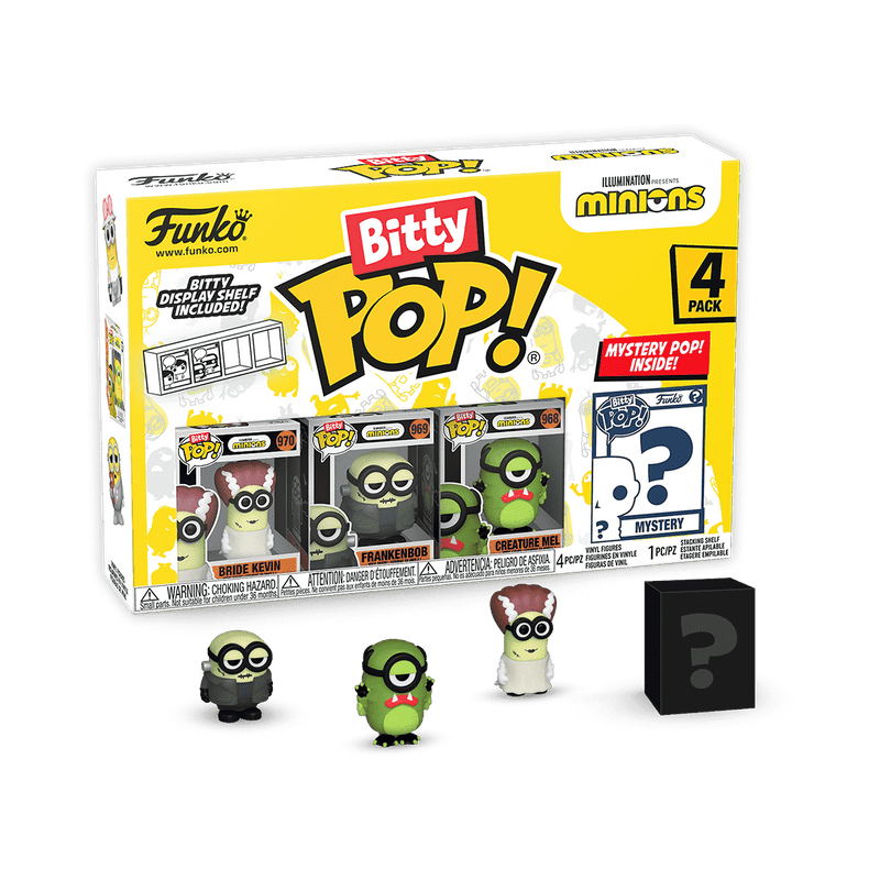 Funko Bitty Pop!: Minions - Frankenbob 4-Pack Series 2