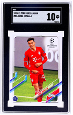 2020 Topps UEFA Japan Jamal Musiala #81 RC SGC 10