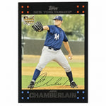 2007 Topps #UH312 Joba Chamberlain Rookie RC Reverse Negative SSP