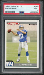2004 Topps Total Eli Manning #350 PSA 9