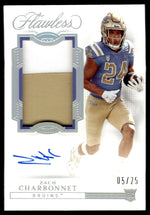 2023 Panini Flawless Collegiate Zach Charbonnet #RPAV-ZAC RC RPA /25