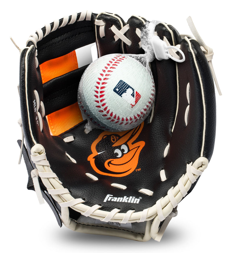 Franklin Sports MLB Kids Teeball Glove and Ball Set - 9.5 Inch