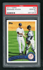 2011 Topps Mariano Rivera #42 PSA 10