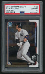 2015 Bowman Draft Chrome Aaron Judge #150 PSA 10