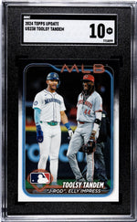 2024 Topps Update Toolsy Tandem Julio Rodriguez Elly De La Cruz #US238 SGC 10