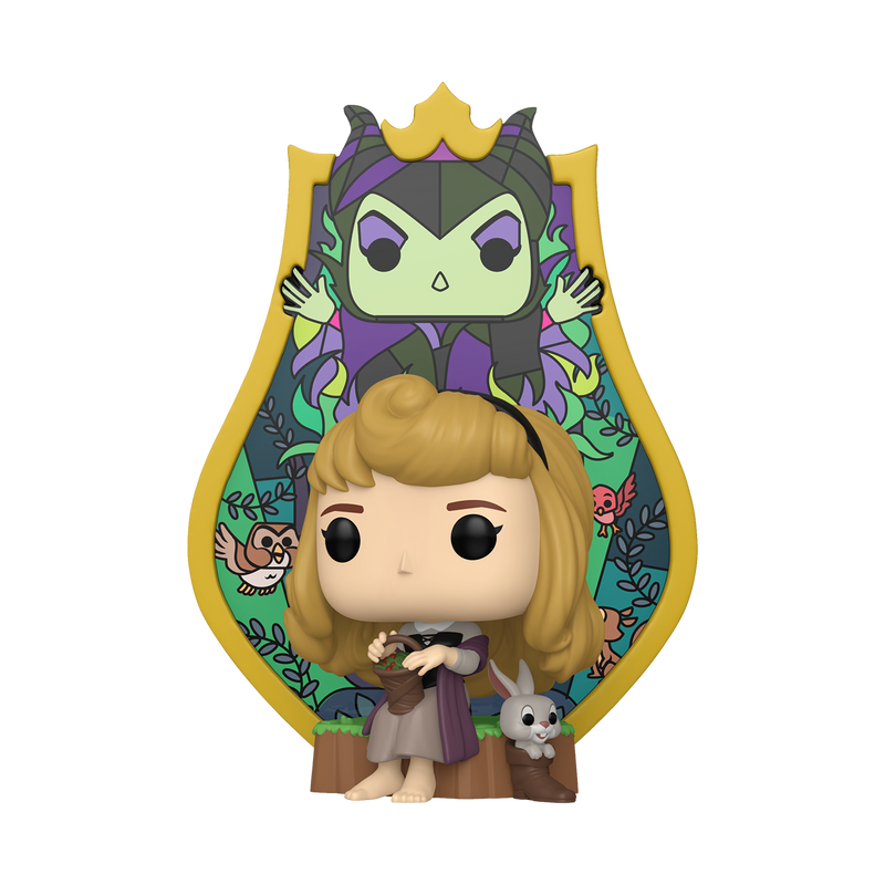 Funko Pop! Deluxe: Sleeping Beauty - Aurora with Stained Glass