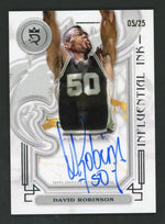 2023 Topps Royalty II-DR David Robinson Influential Ink /25 Auto