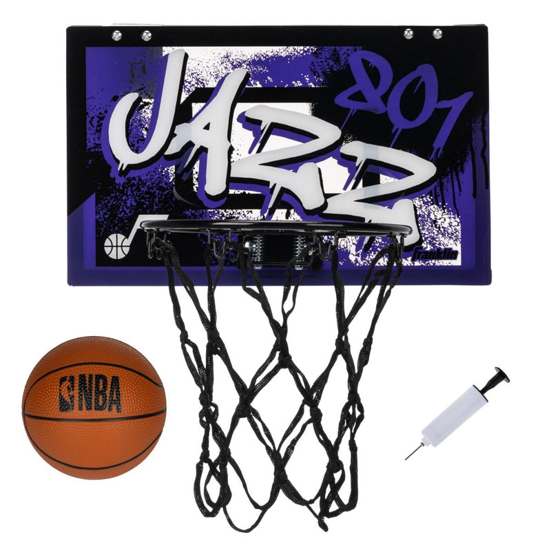 Franklin Sports NBA Utah Jazz Over-The-Door Hoop