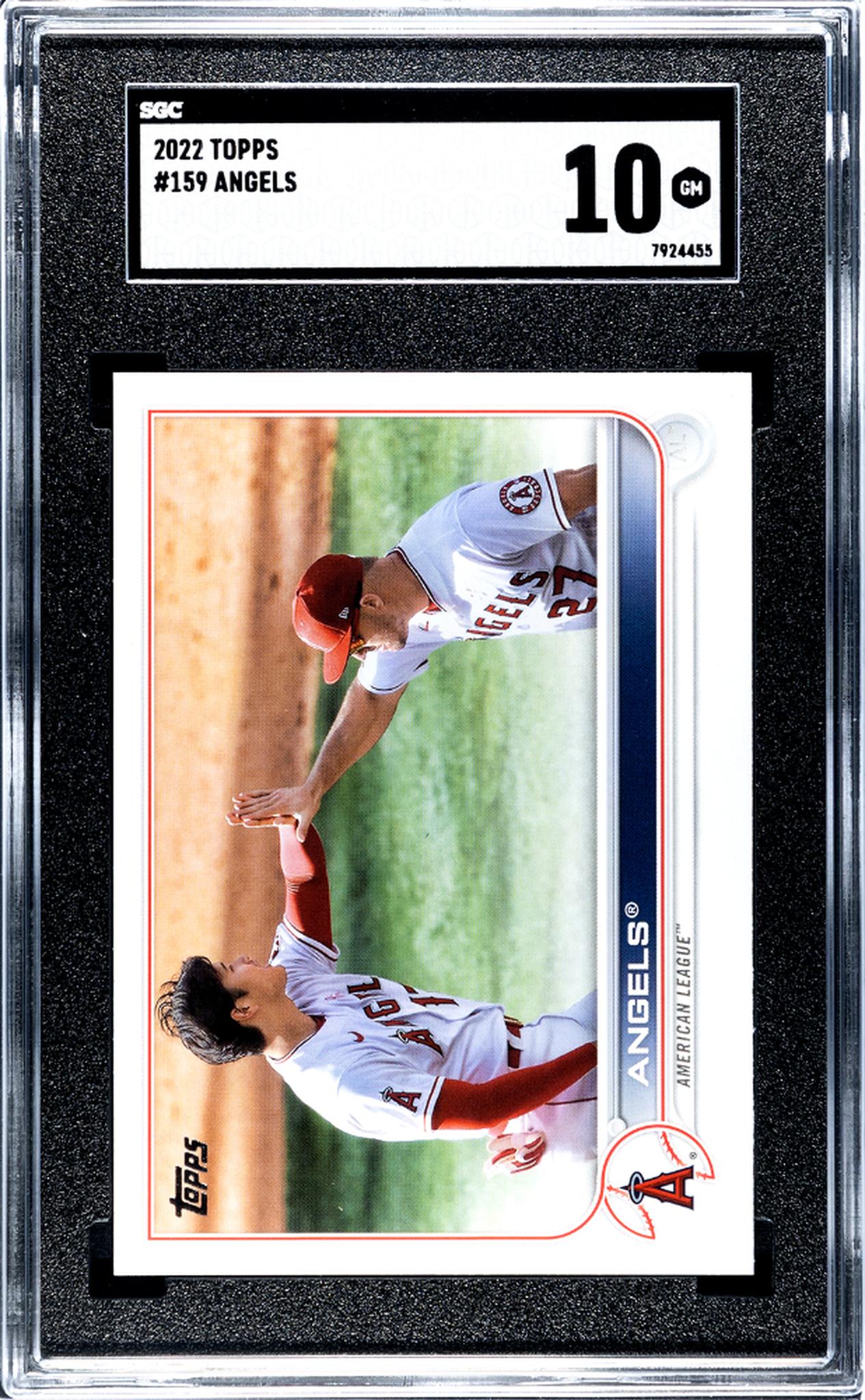 2022 Topps #159 Shohei Ohtani SGC 10