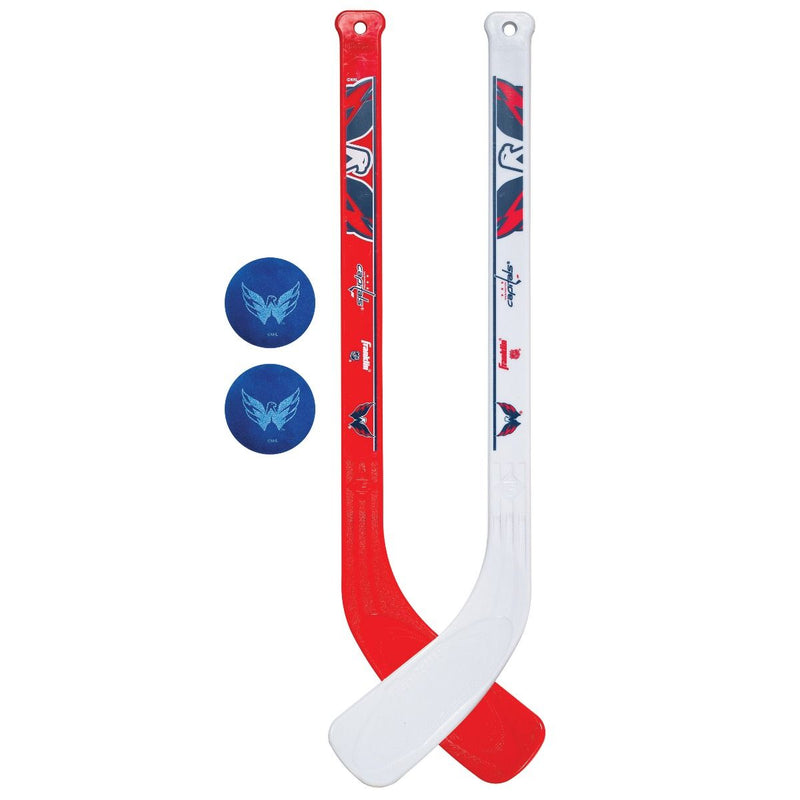 Franklin Sports NHL Mini Hockey 2-Piece Player Stick Set - Choose Your Team