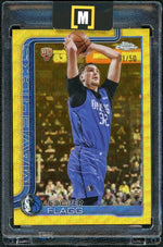 2025 Topps Chrome 251 Cooper Flagg Gold Wave Refractor /50