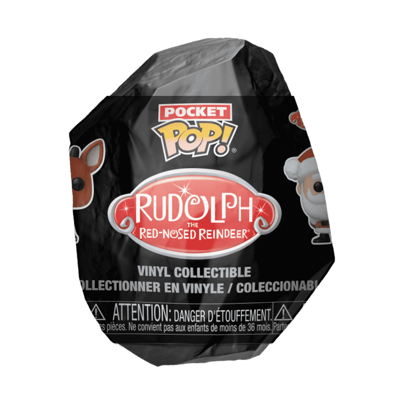 Funko Pocket Pop!: Rudolph the Red-Nosed Reindeer - Christmas Coal