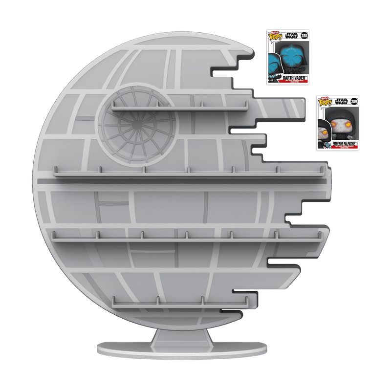 Funko Bitty Pop! Display: Star Wars - Death Star with 2 Figures