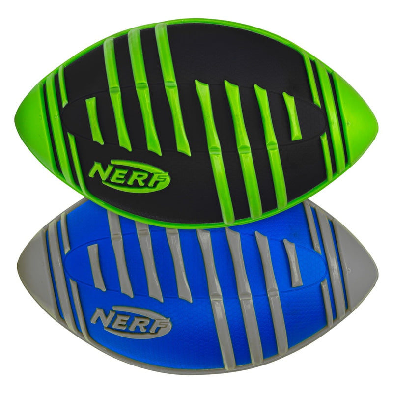 Franklin Sports Nerf Weather Blitz Football - All-Weather Foam