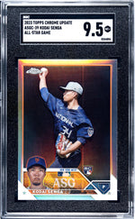 2023 Topps Chrome Update All-Star Game Kodai Senga #ASGC-39 RC SGC 9.5