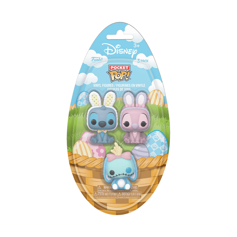 Funko Pocket Pop!: Disney Lilo & Stitch - Easter 3-Pack