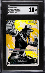 2023 One Piece #OP03-076 Rob Lucci Pillars of Strength SGC 10